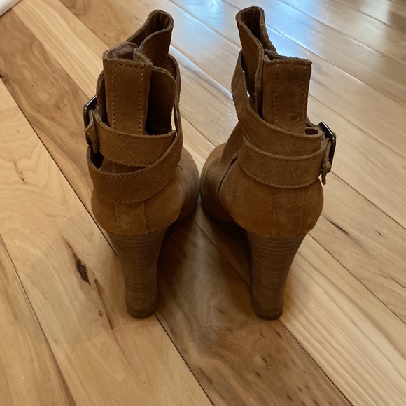 We Who See Suede Wedge Bootie - Picture 4 of 6